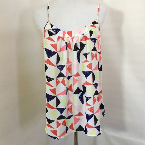 LOFT Tops - Ann Taylor LOFT Multi Color Tank Camisole Top Sz M